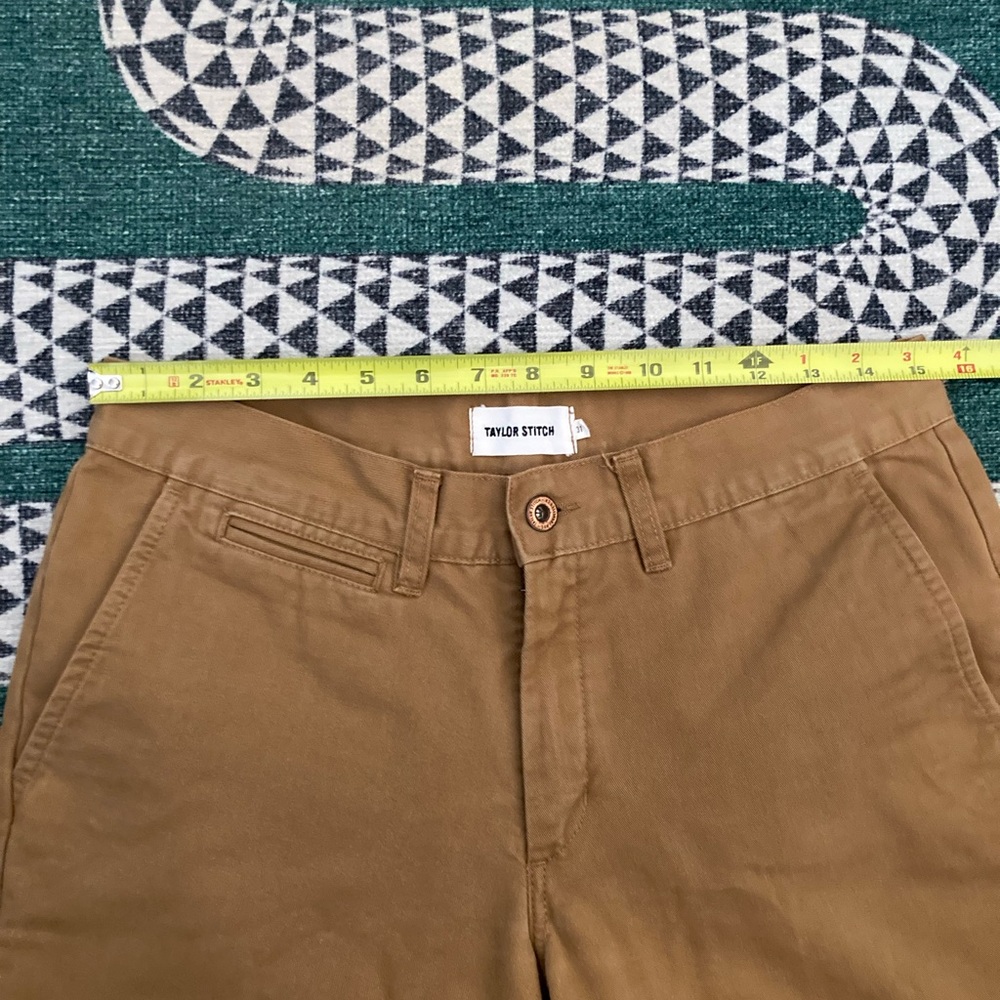 Taylor Stitch Men's Tan Chinos - Picture 3 of 9